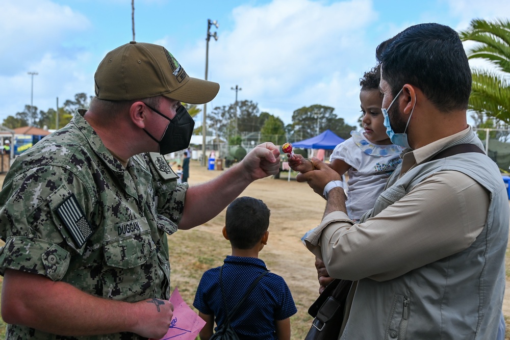 Evacuees from Afghanistan Settle in at Naval Station Rota