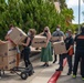 Volunteers at Naval Station Rota Collect Donations for Evacuees from Afghanistan