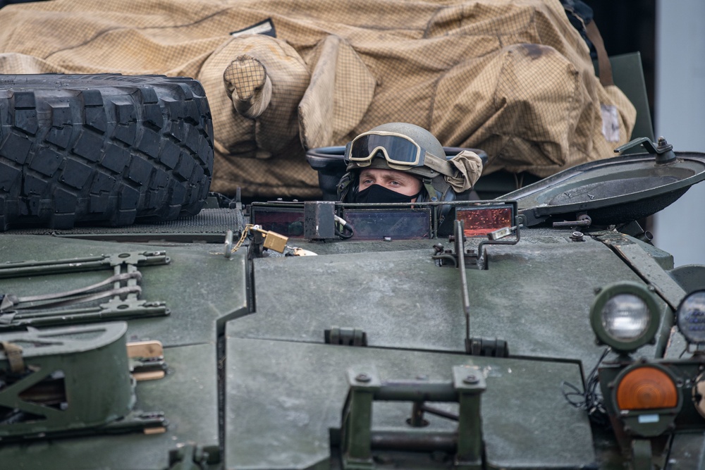 LAR Co. DATF rehearsal aboard USS Portland