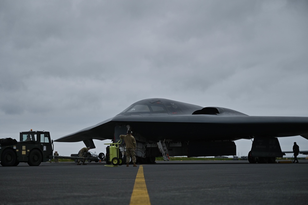 Upholding bomber agile combat deployments: 110th EBS total force unit deploys to Iceland