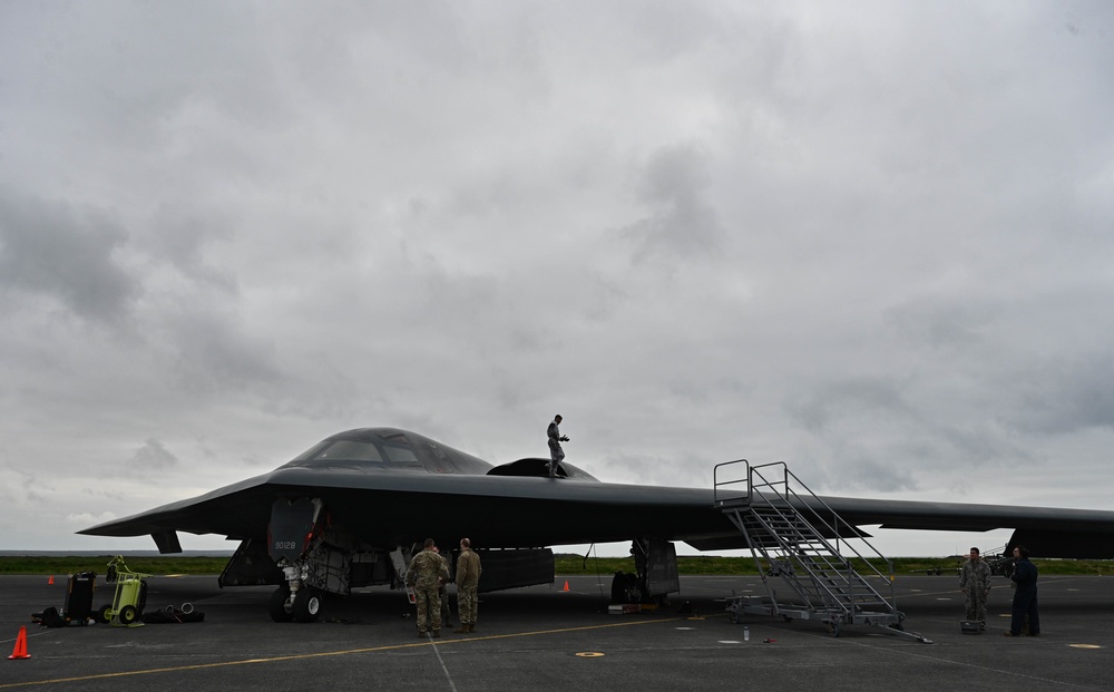 Upholding bomber agile combat deployments: 110th EBS total force unit deploys to Iceland