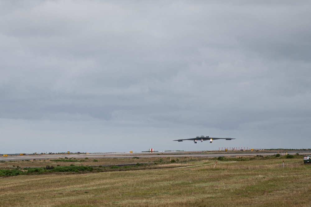 Enhancing Bomber Interoperability: B-2 Spirit integrates with RAF Eurofighter Typhoon