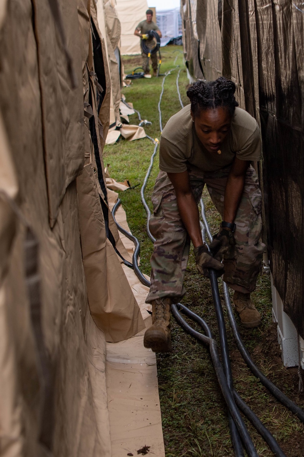 786th CES provides power during Operation Allies Refuge