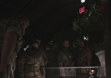 State Partnership program tours WV Cultural Center during Vigilant Guard 2021