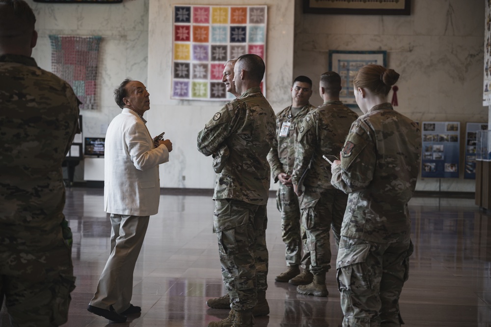 State Partnership program tours WV Cultural Center during Vigilant Guard 2021