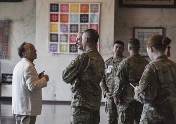 State Partnership program tours WV Cultural Center during Vigilant Guard 2021