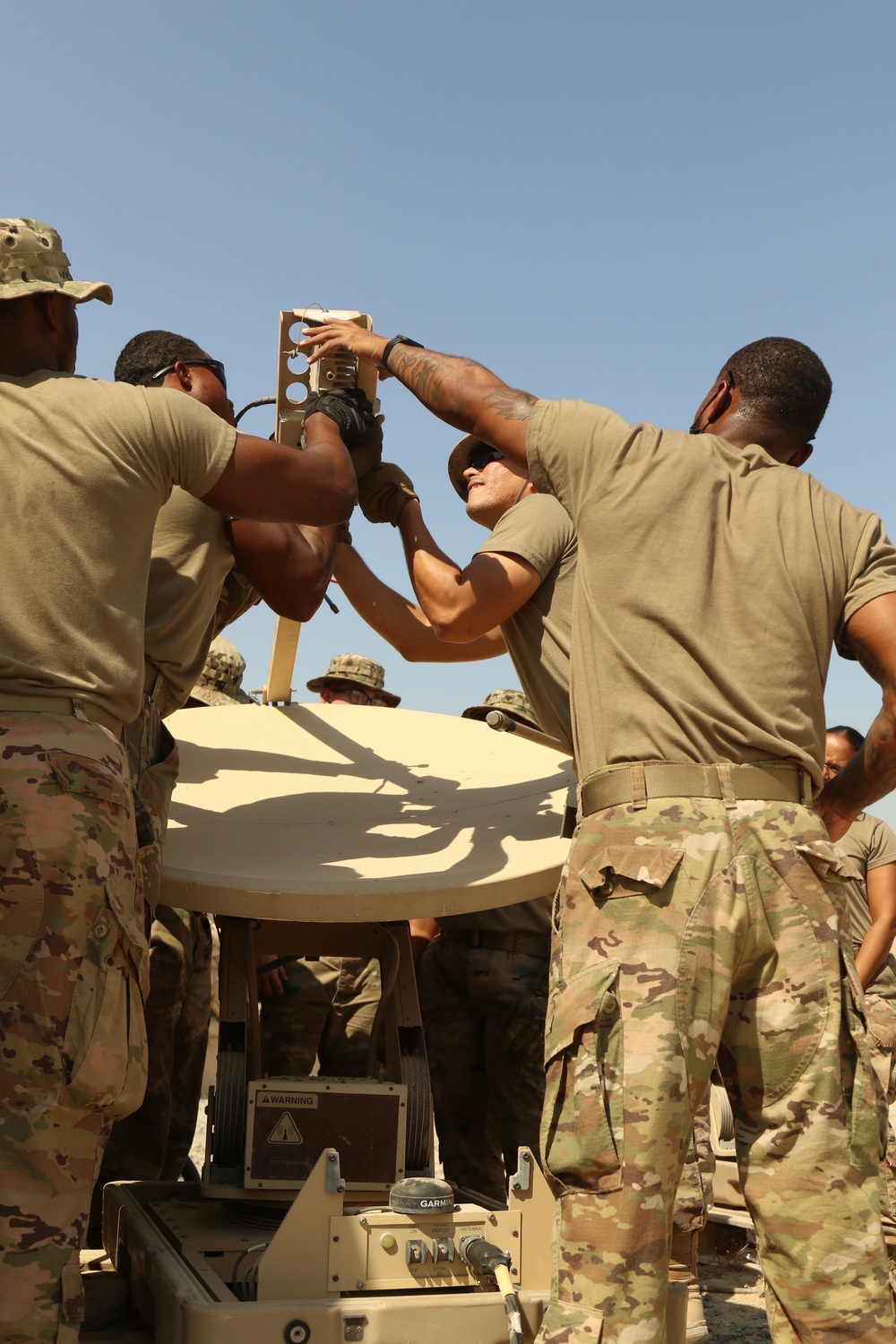 SASMO Soldiers conducts training on VSAT