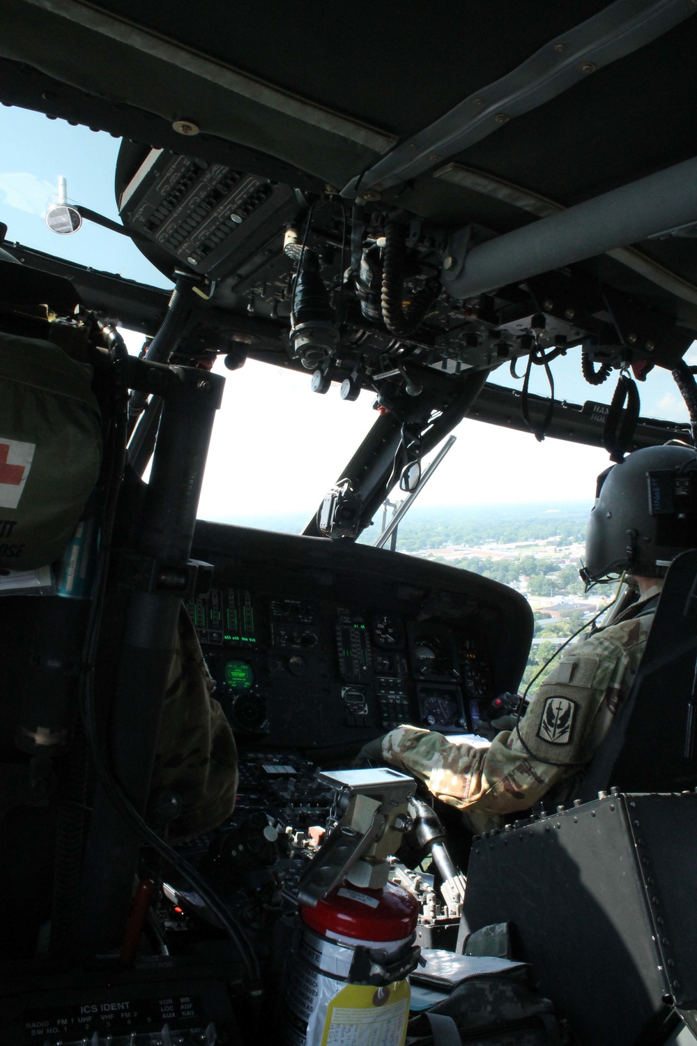 NCARNG UH-60 Black Hawk and ECU ROTC
