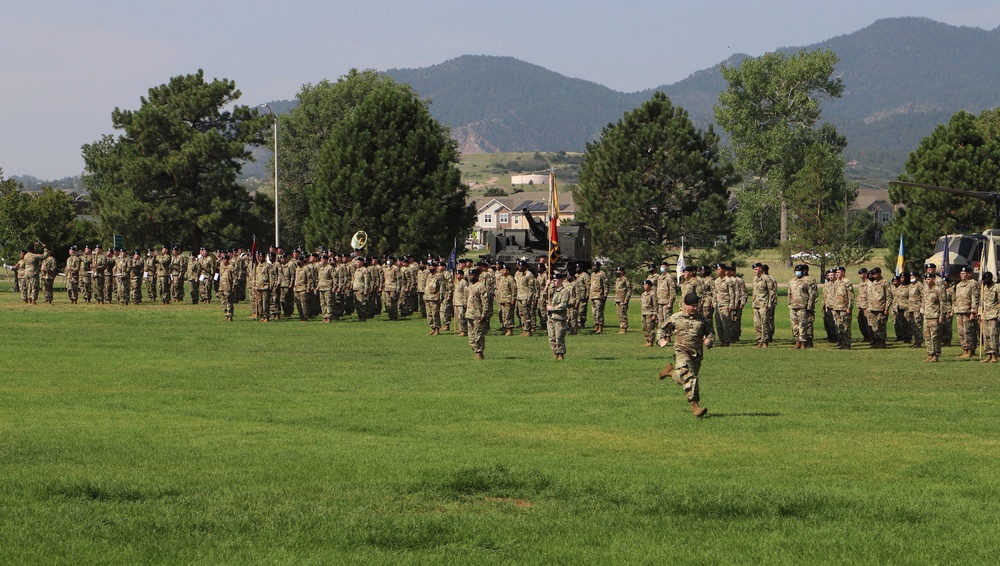 4th Infantry Division Sustainment Brigade Change of Command
