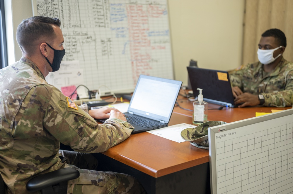 Task Force McCoy Soldiers conduct mayor cell operations