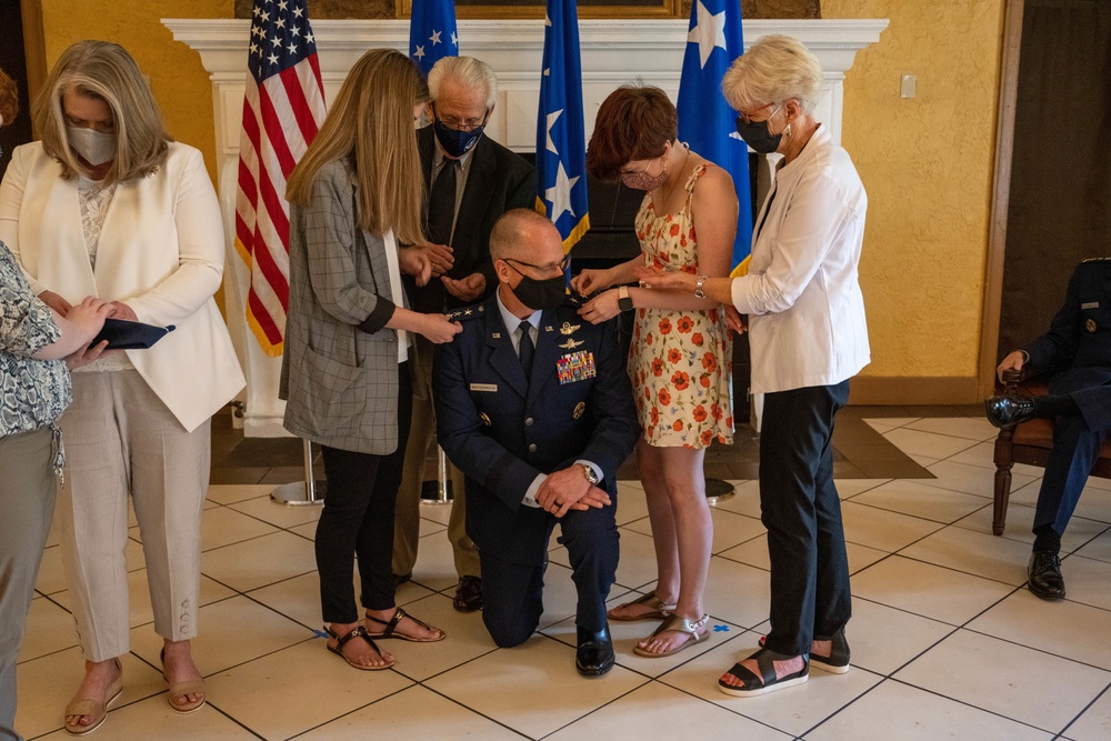 Maj Gen Weatherington Promotion to Lt Gen