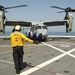 MV-22 Osprey Refuels Aboard USS Arlington