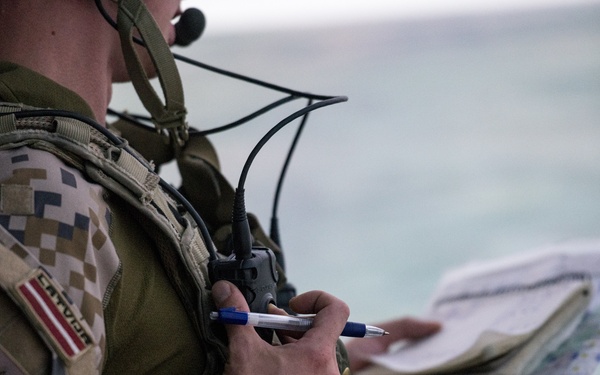 137th CTF hosts first Latvian JTAC-QC student