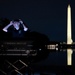 The United States Air Force Band’s Airmen of Note performs at the Lincoln Memorial