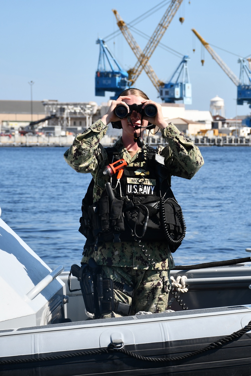 Norfolk Naval Shipyard’s Harbor Patrol Units Keep the Waterways Safe