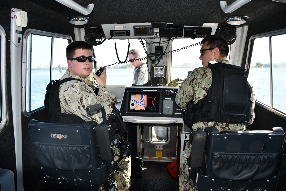 Norfolk Naval Shipyard’s Harbor Patrol Units Keep the Waterways Safe