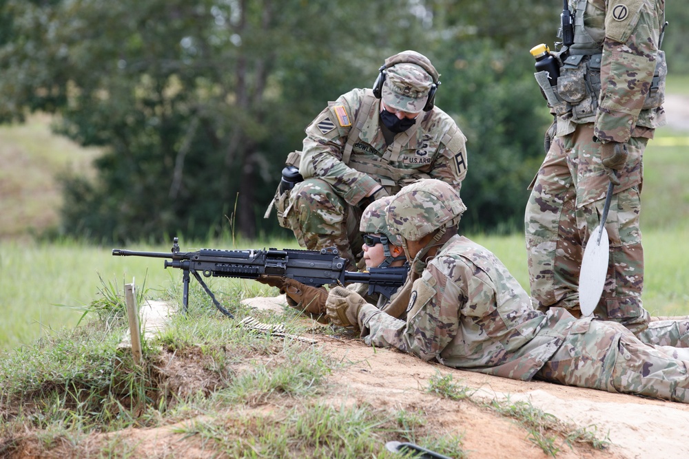 447th MPs Qualify on the M249 SAW