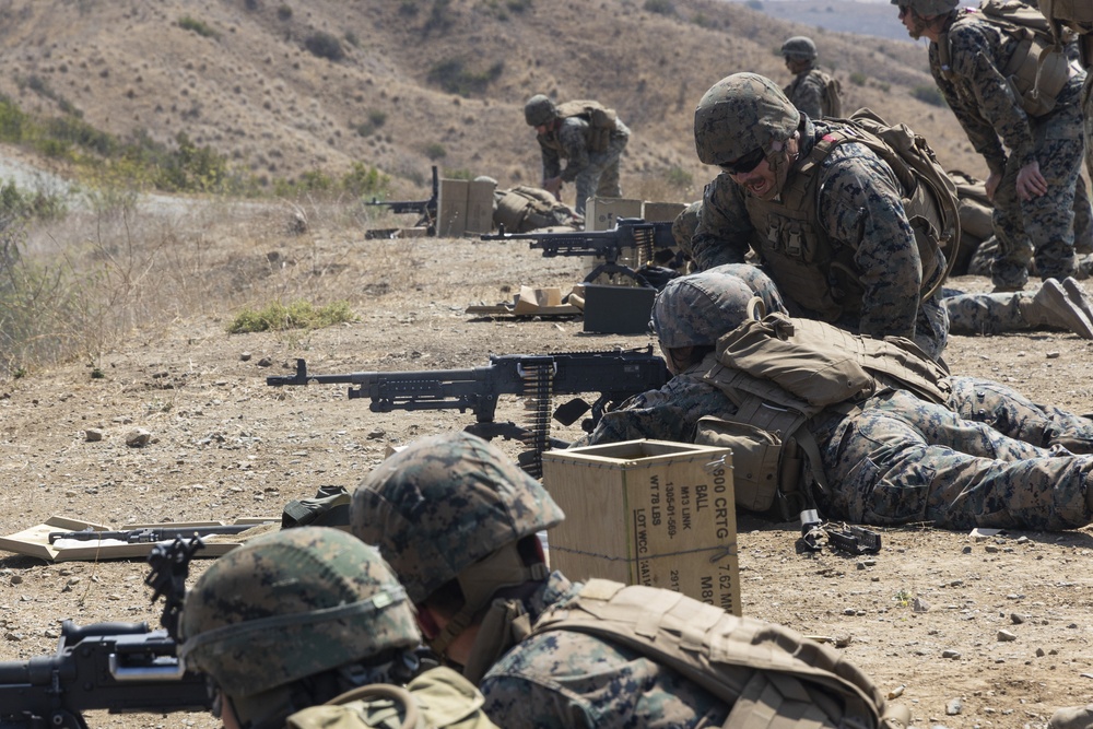 MACS-1 Marines conduct an FEX on Marine Corps Base Camp Pendleton