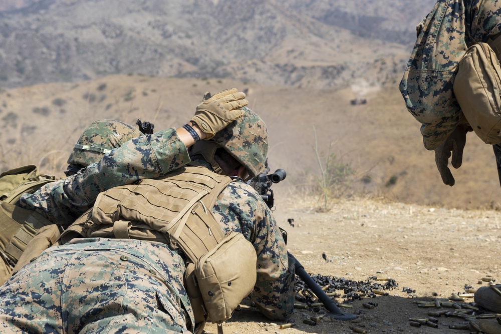 MACS-1 Marines conduct an FEX on Marine Corps Base Camp Pendleton