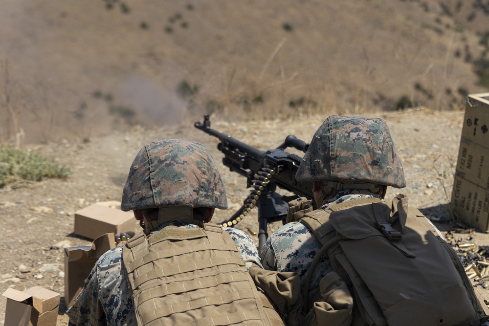 MACS-1 Marines conduct an FEX on Marine Corps Base Camp Pendleton