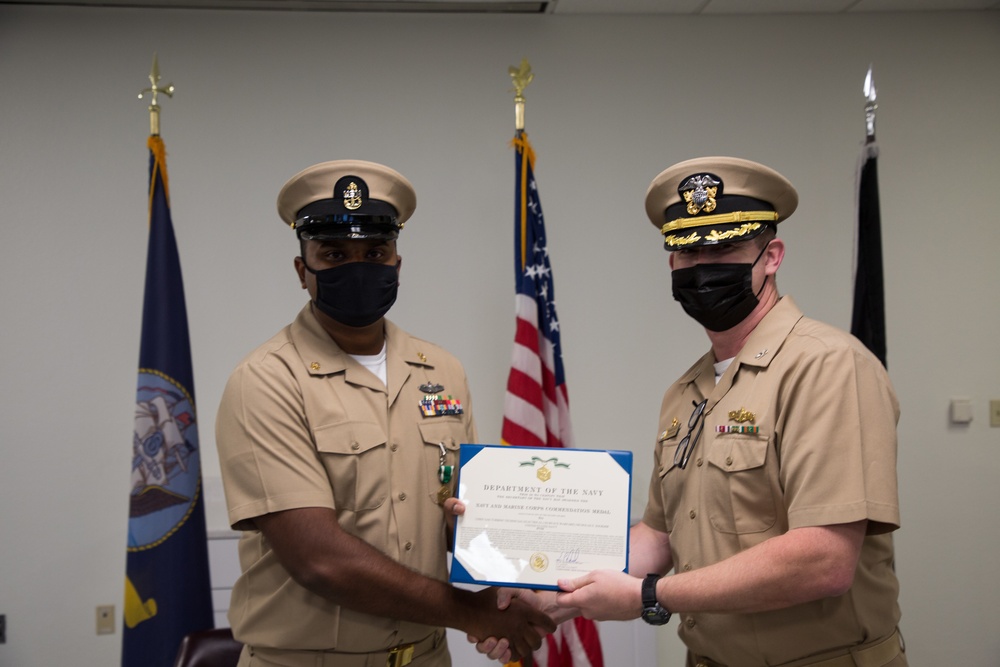 Charlotte Native Receives Commission as a U.S. Navy Limited Duty Officer