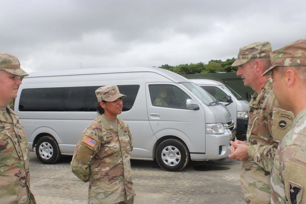 U.S. Army Japan Commander commends 2nd Lt. Anmol Narang on recent training