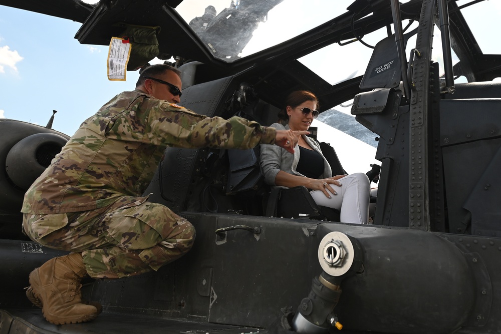 Congresswoman Mace visits McEntire Joint National Guard Base, South Carolina