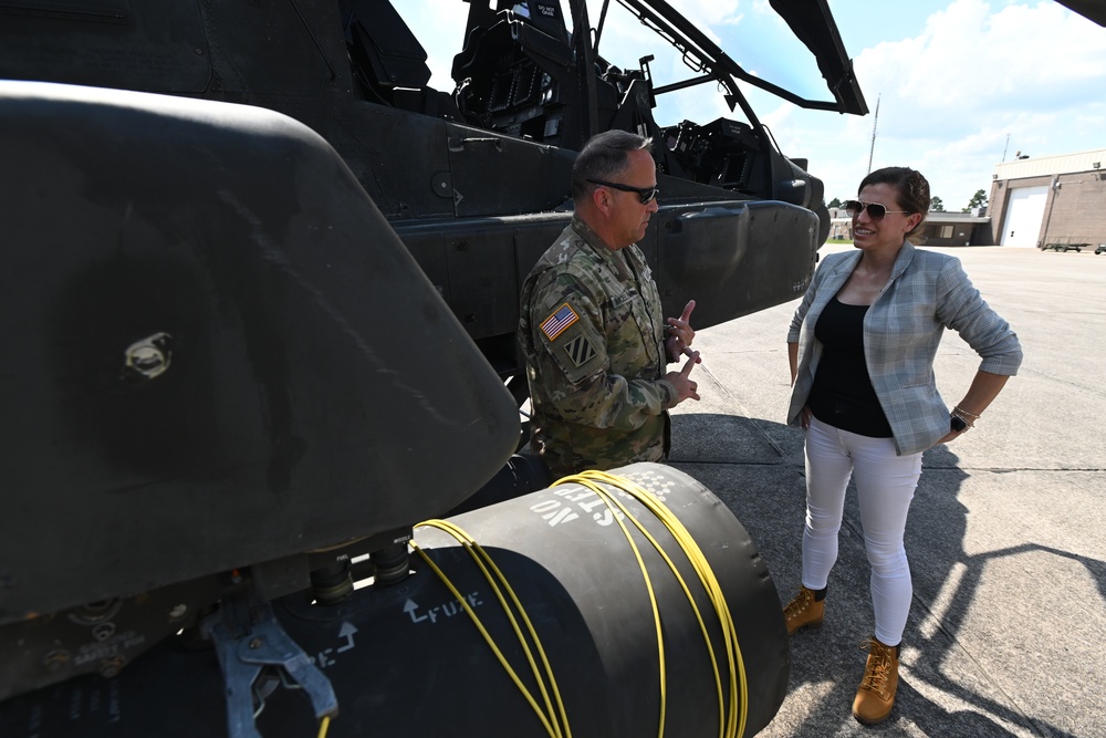 Congresswoman Mace visits McEntire Joint National Guard Base, South Carolina