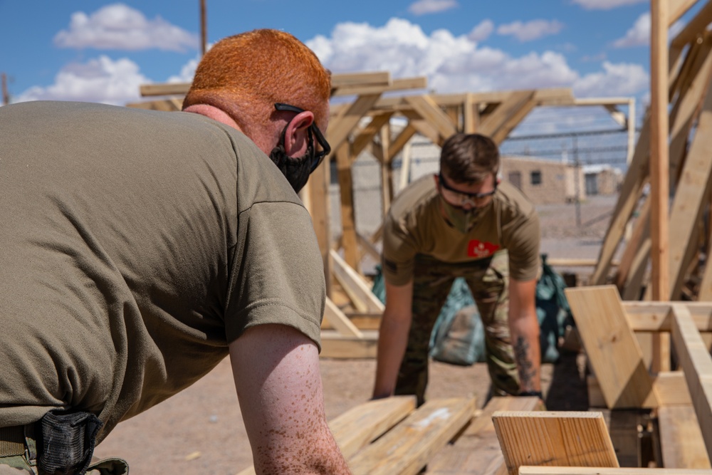 Fort Bliss Soldiers improve Doña Ana Complex