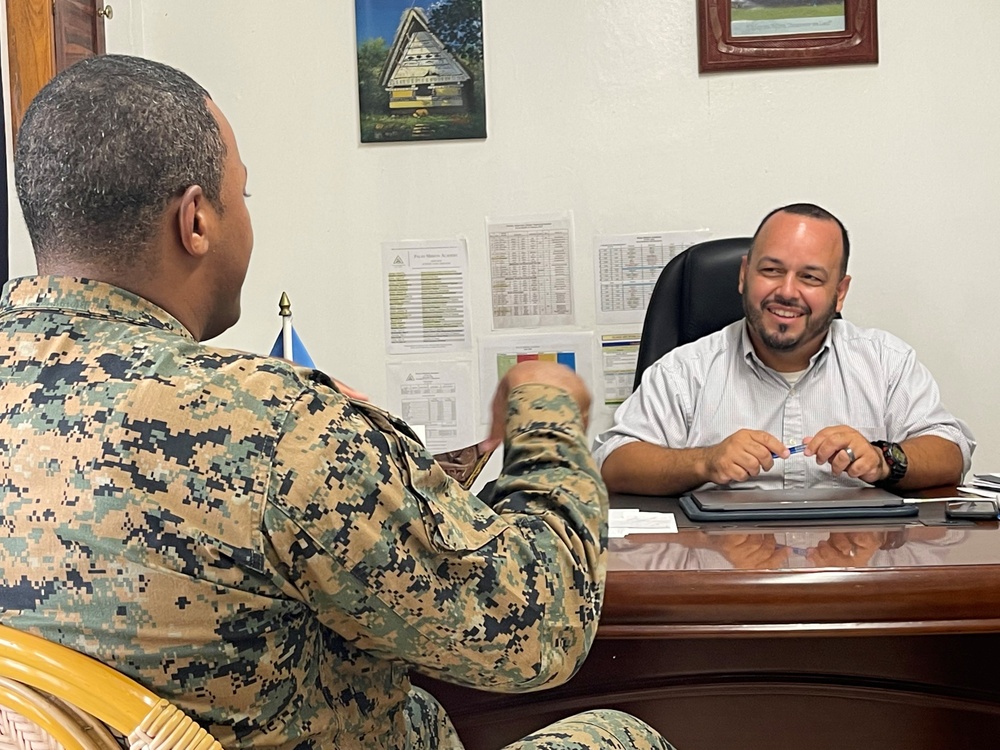Task Force Koa Moana Chaplain Ministers to Palauan Communities
