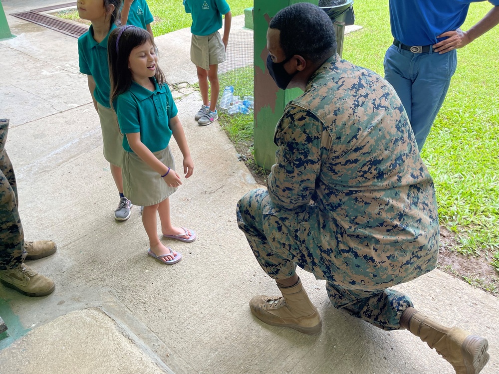 Task Force Koa Moana Chaplain Ministers to Palauan Communities