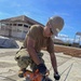 US Navy Seabees with NMCB-5 build a schoolhouse in Timor-Leste to support the local Ministry of Education