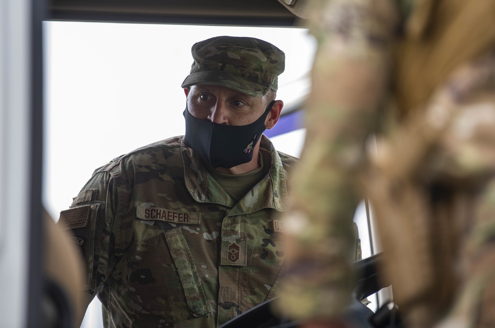 8 SFS, Wolf Chief integrate to defend the base