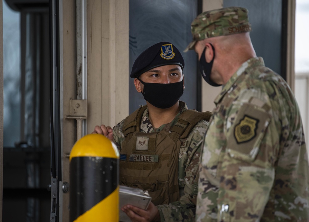 8 SFS, Wolf Chief integrate to defend the base