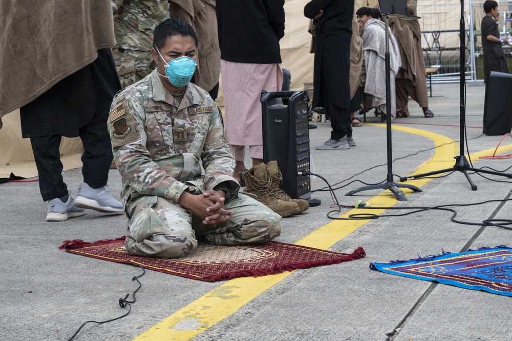 Ramstein supports evacuees religious needs