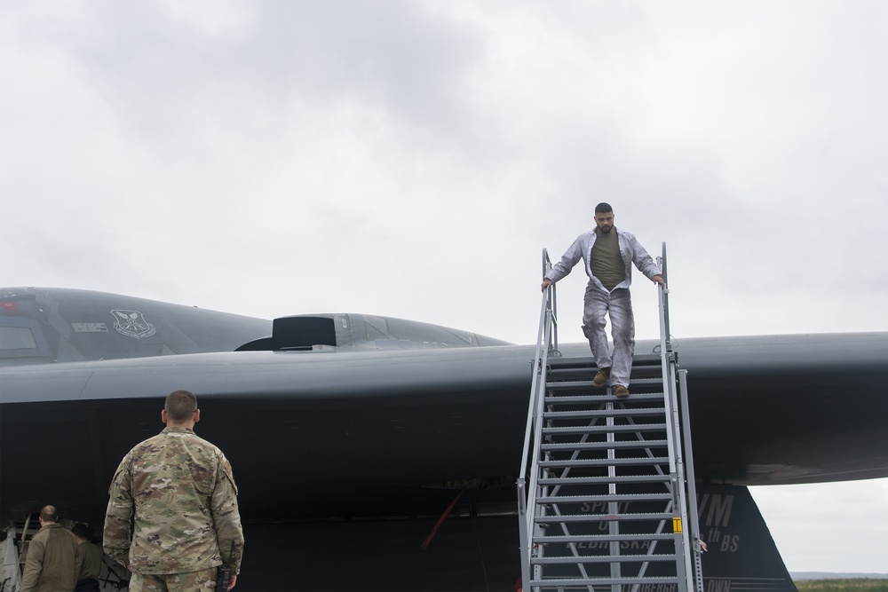 Team Whiteman supports Bomber Task Force Europe deployment to Keflavik Air Base, Iceland