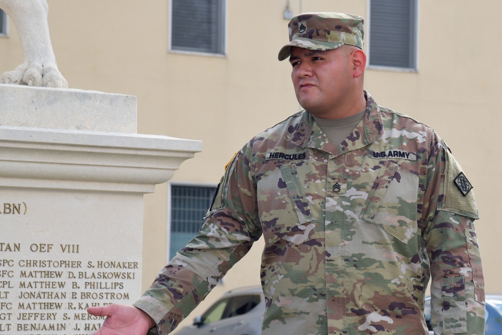 SETAF-AF commander re-enlists SETAF-AF NCO