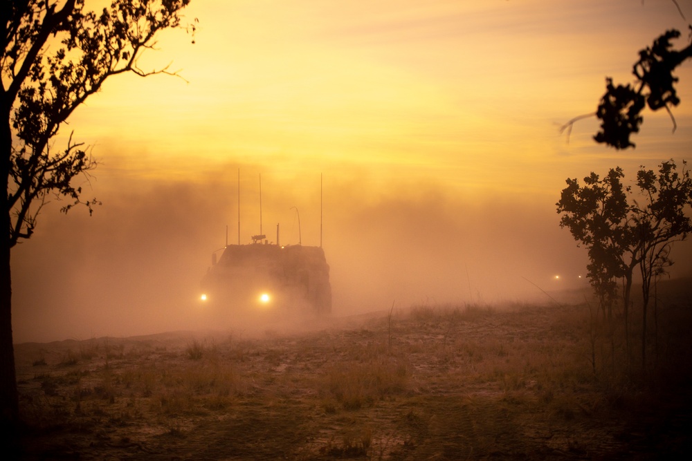 Combined Anti-Armor Team Red platoon conducts live fire for Exercise Koolendong