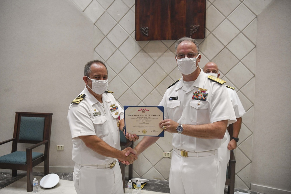 Forward Deployed Regional Maintenance Center Holds Change of Command Ceremony