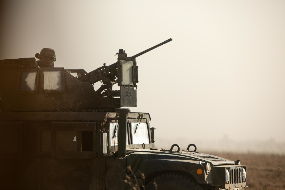 Combined Anti-Armor Team Red platoon conducts live fire for Exercise Koolendong