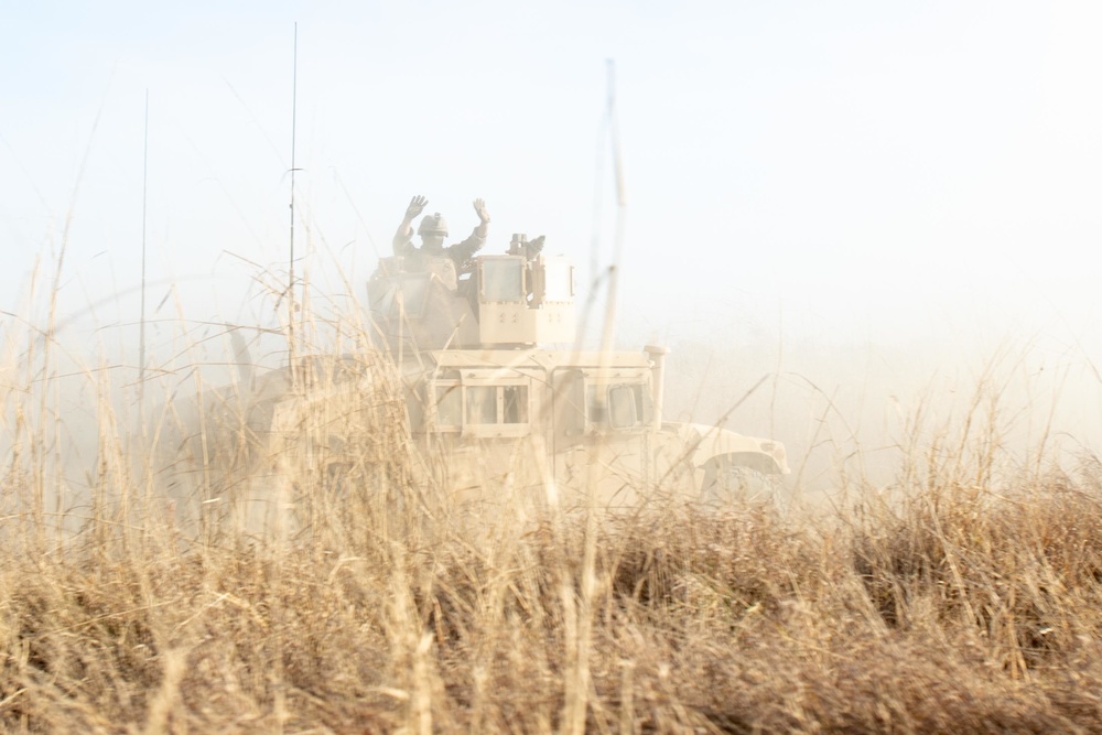 Combined Anti-Armor Team Red platoon conducts live fire for Exercise Koolendong