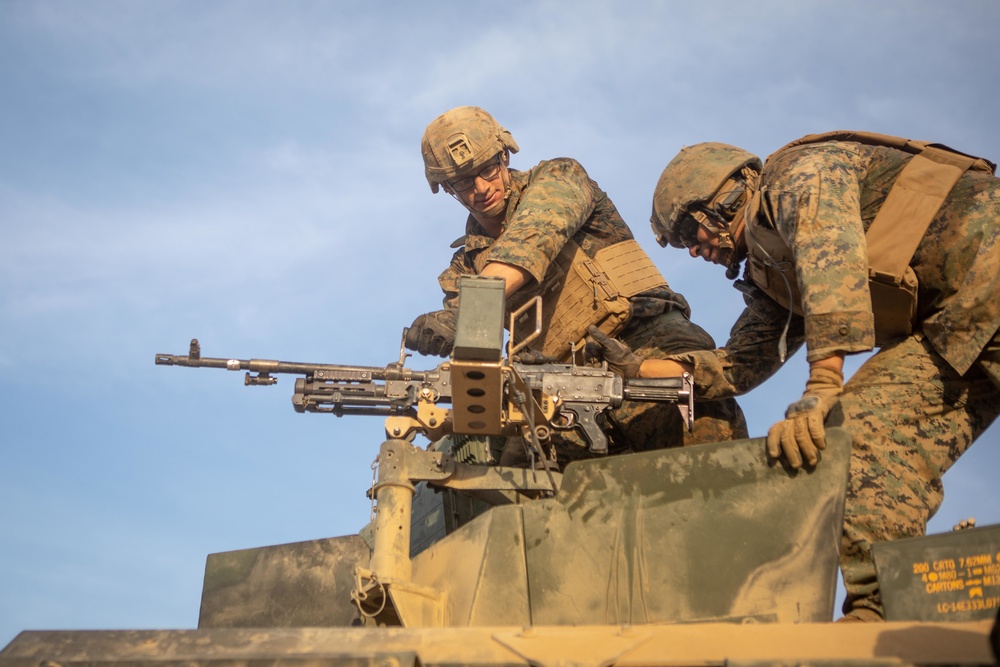 Combined Anti-Armor Team Red platoon conducts live fire for Exercise Koolendong