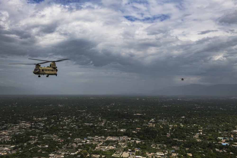 JTF-Bravo aircrew support JTF-Haiti disaster relief efforts