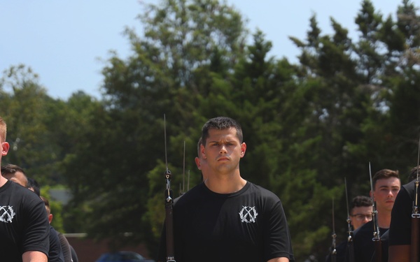 U.S. Air Force Honor Guard Drill hosted the U.S. Army Drill Team for a training and relationship-building event