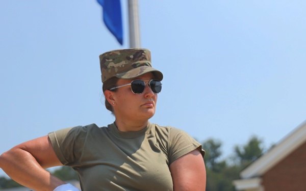 U.S. Air Force Honor Guard Drill hosted the U.S. Army Drill Team for a training and relationship-building event