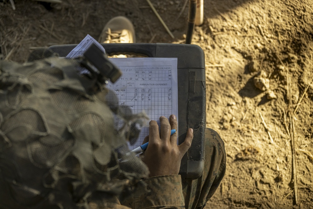 MRF-D’s Mike Battery conducts artillery range during Exercise Koolendong