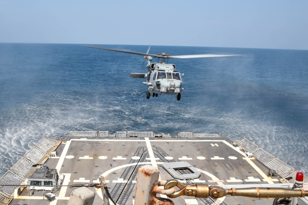 USS Forrest Sherman Underway Operations