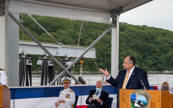SECNAV Attends Commissioning Commemoration for USS Vermont (SSN 792)