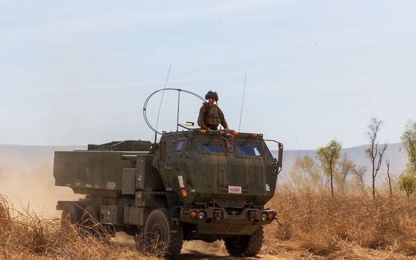HIMARS is conducted during Exercise Koolendong