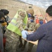 Red Cross Helps Evacuees At Ramstein